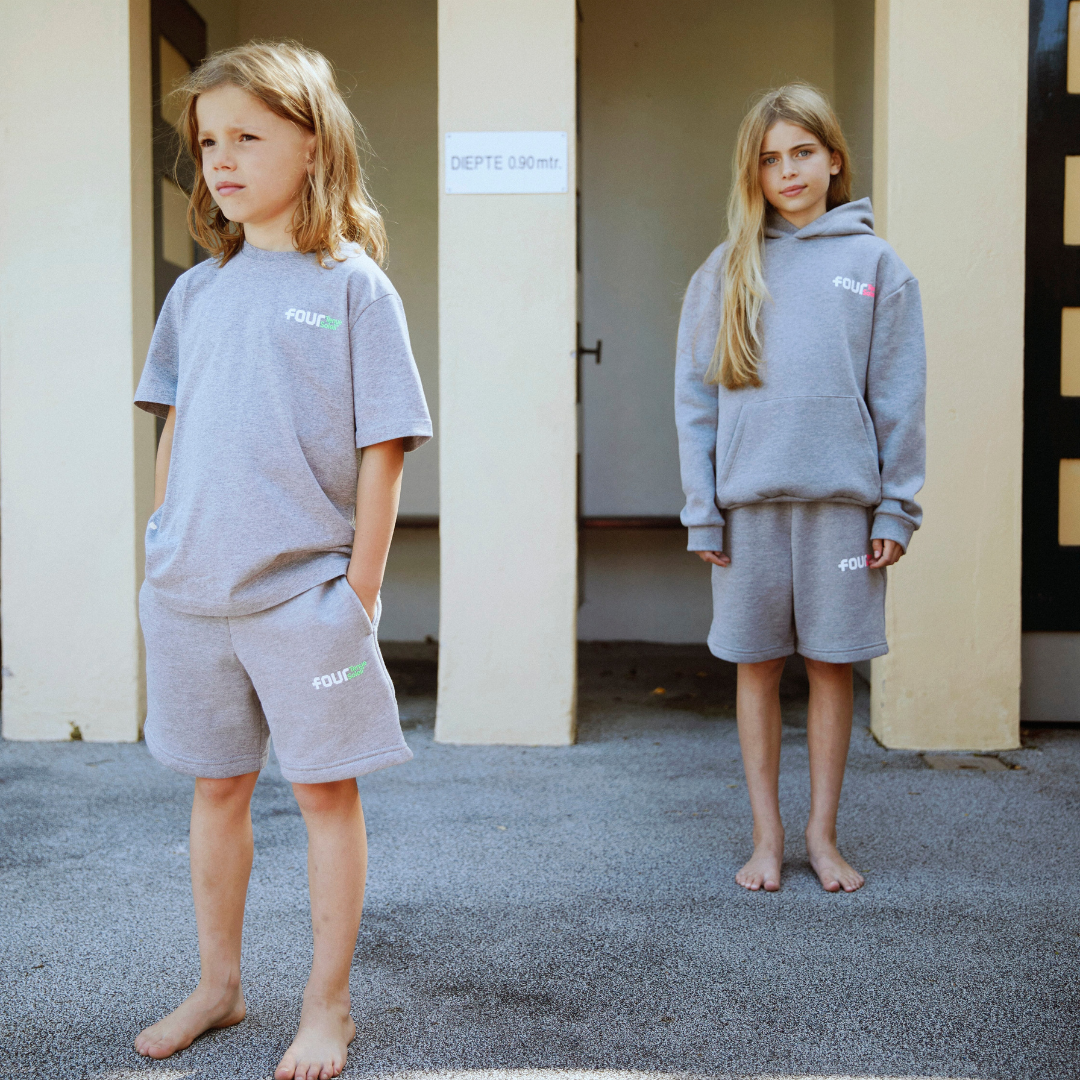 FOUR x Tenue Soleil Shorts Neon Green