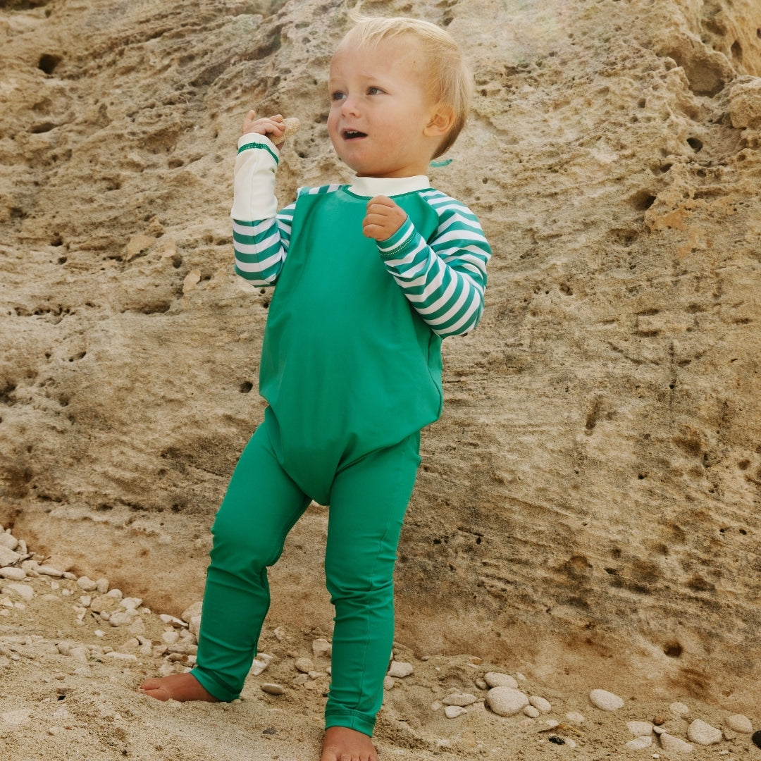 Lou Spring Green UV Onesie