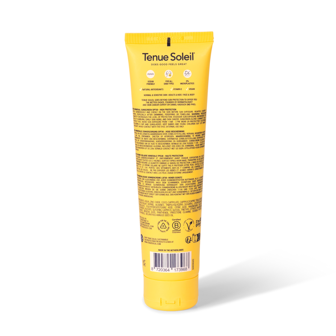 SPF30 Minerale Zonnecrème 100ml