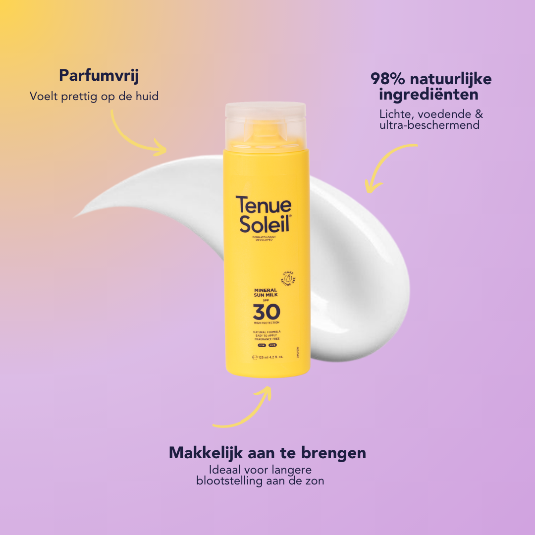 SPF30 Minerale Sun Milk 125ml + verzendkosten
