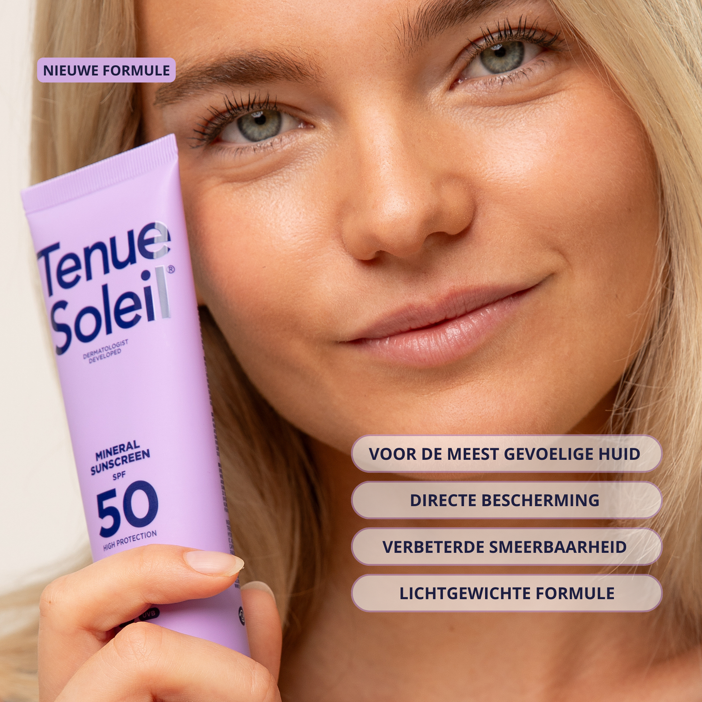 SPF50 Minerale Zonnecrème 100ml