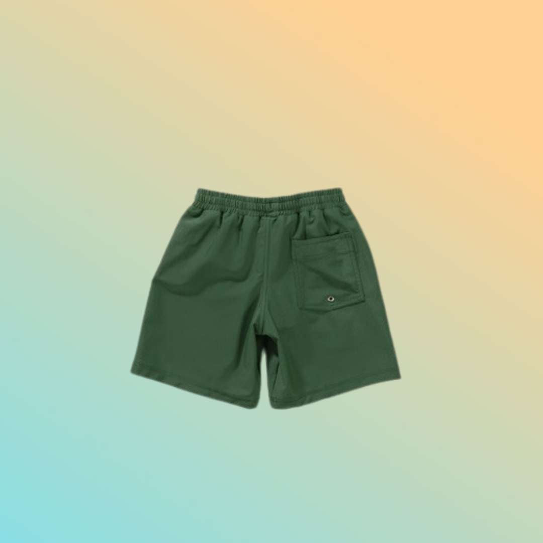 Preloved Oti Summer Olive - UV Shorts - 7Y