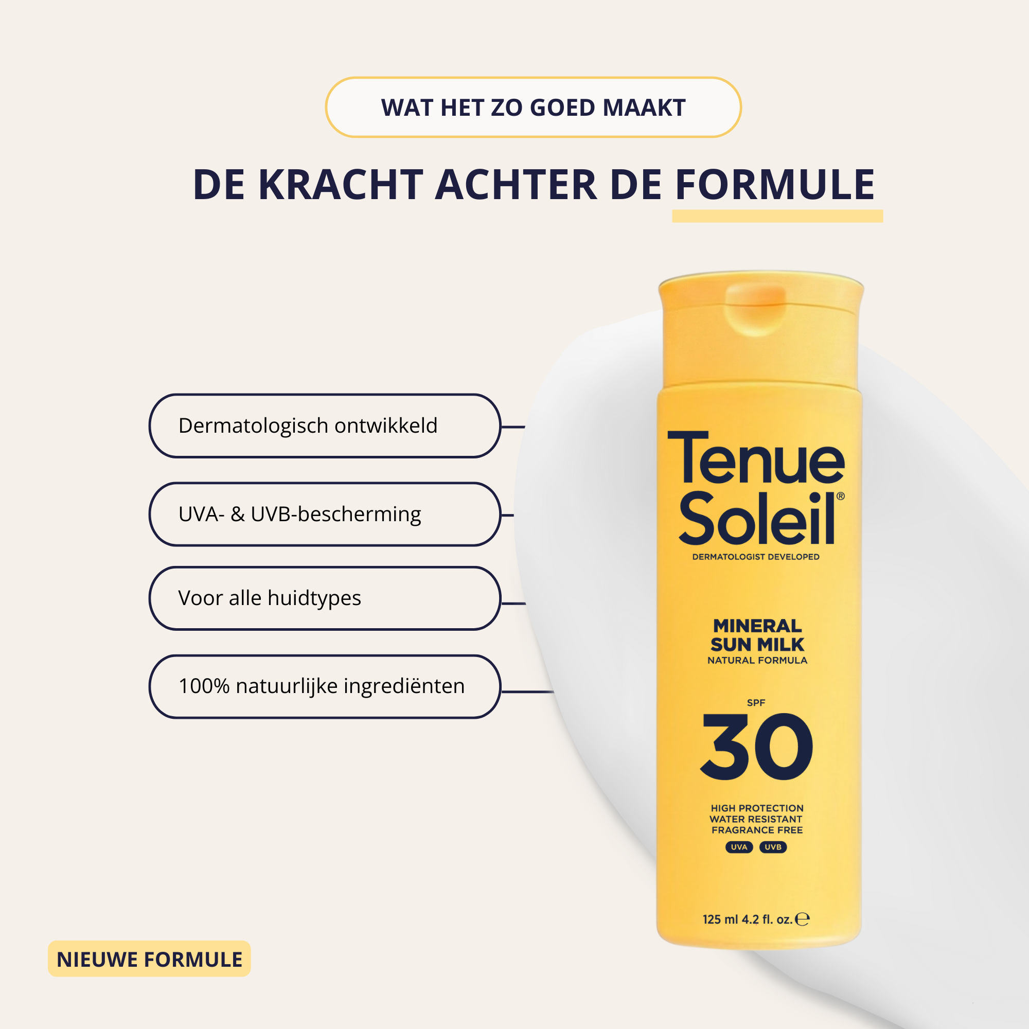 SPF30 Minerale Sun Milk 125ml
