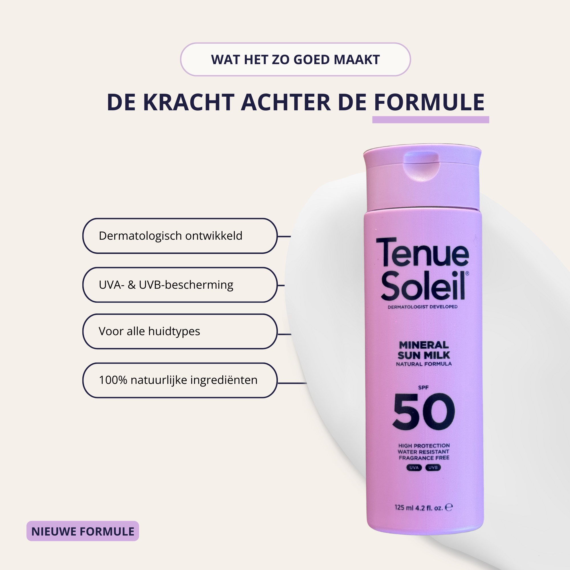 SPF50 Minerale Sun Milk 125ml