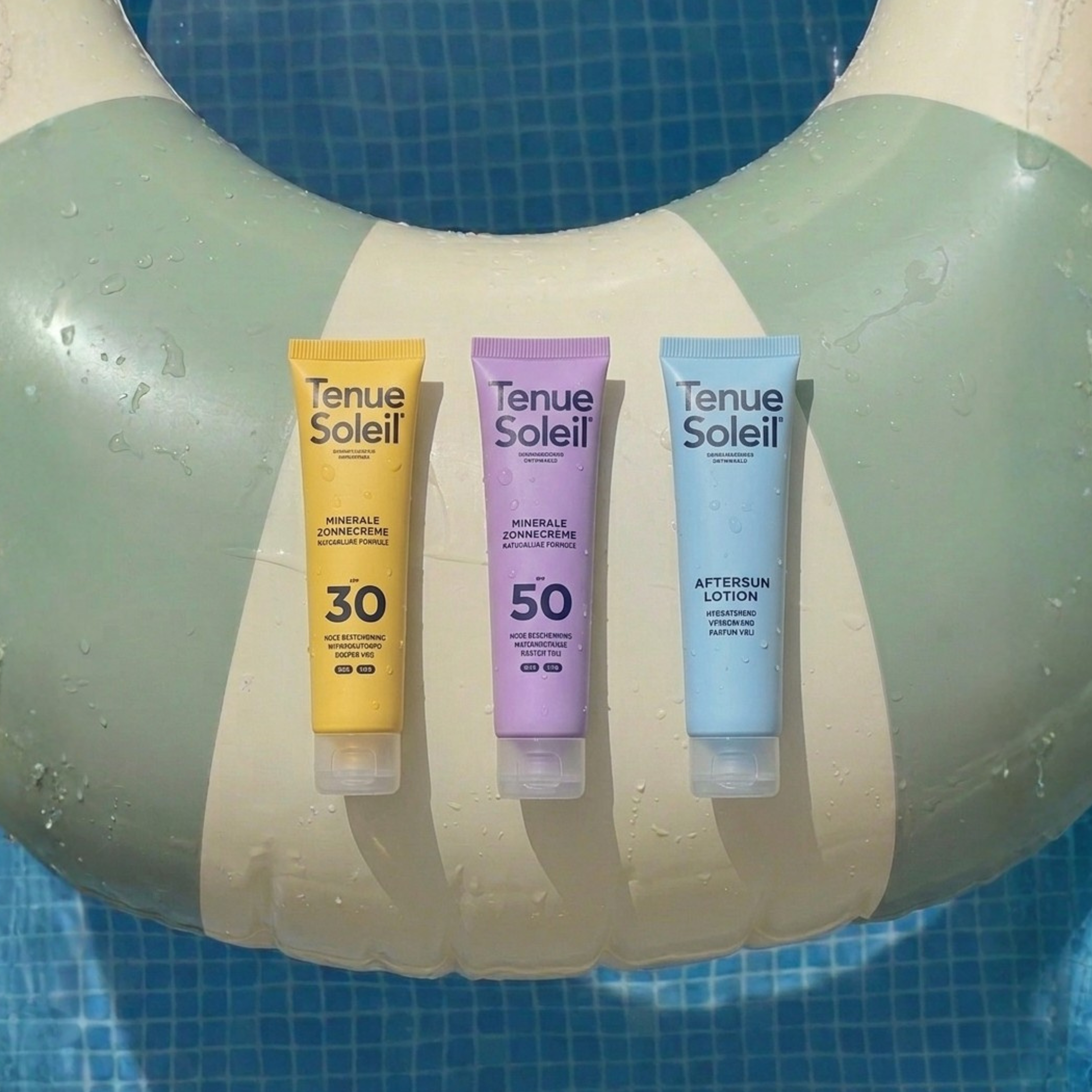 Giftset Tenue Soleil tubes band
