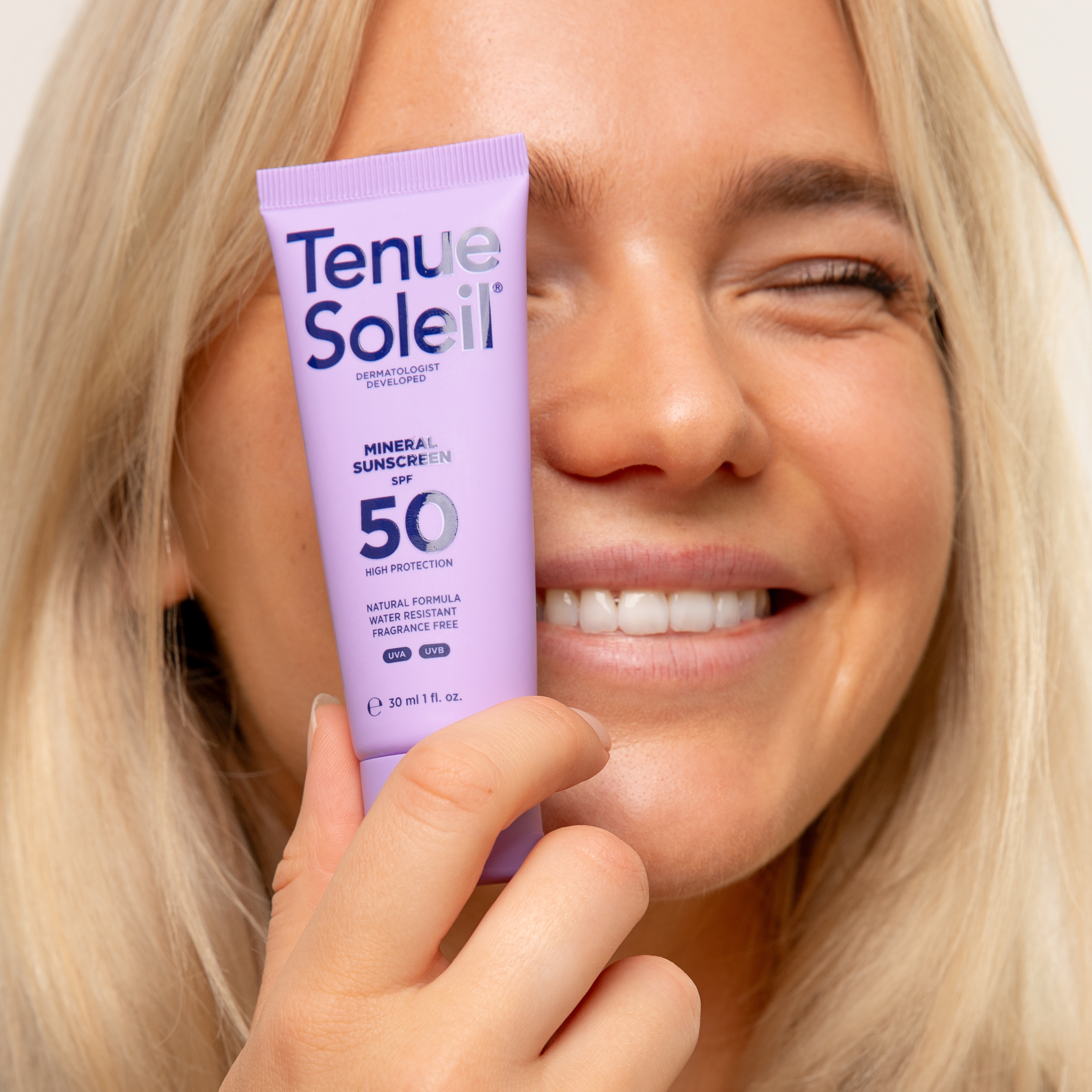 SPF50 Minerale Zonnecrème 30ml