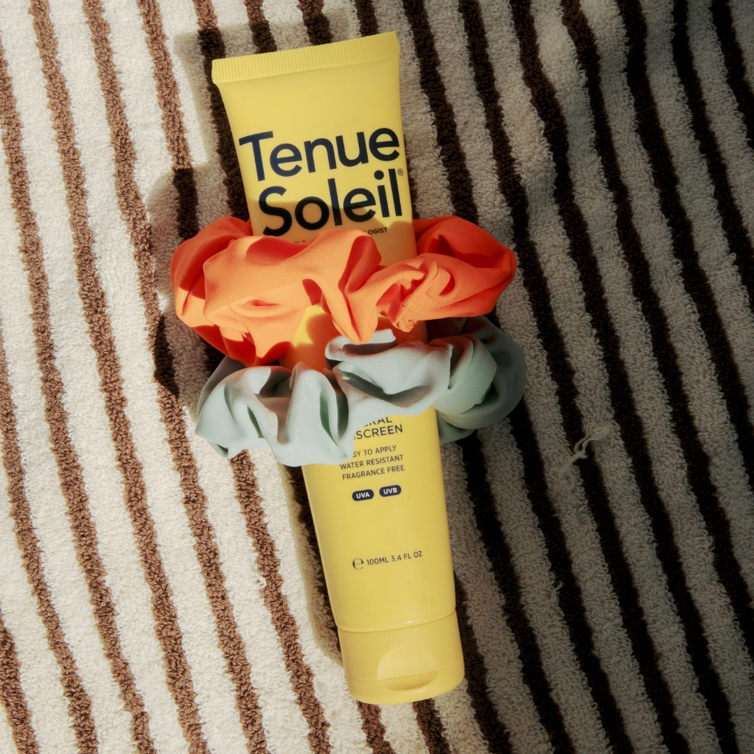 Lily Sunset Cocktail UV Scrunchie