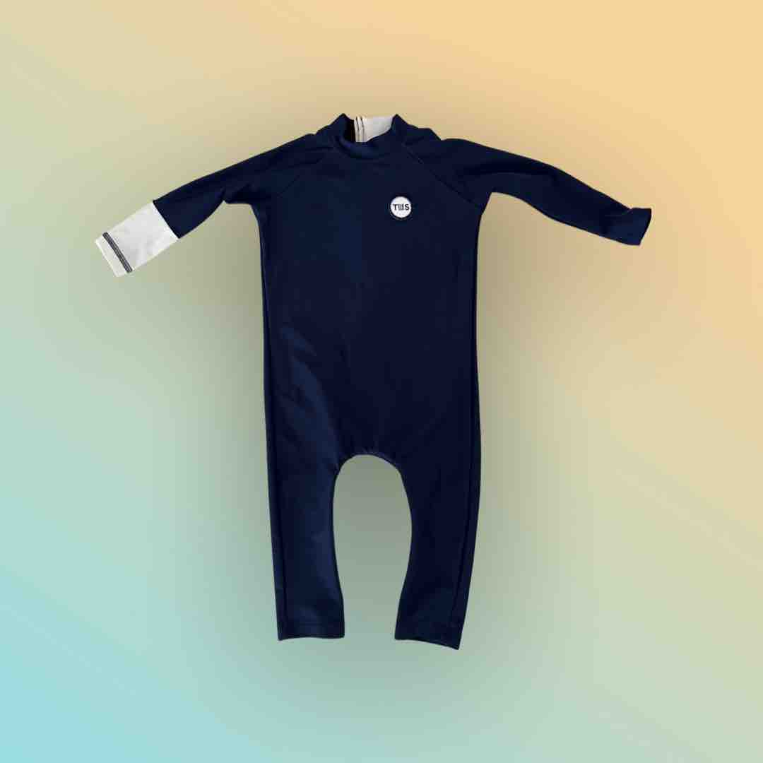 Preloved Lou Royal Ocean Blue - UV Onesie - 6- 12 Months (68-74 cm)