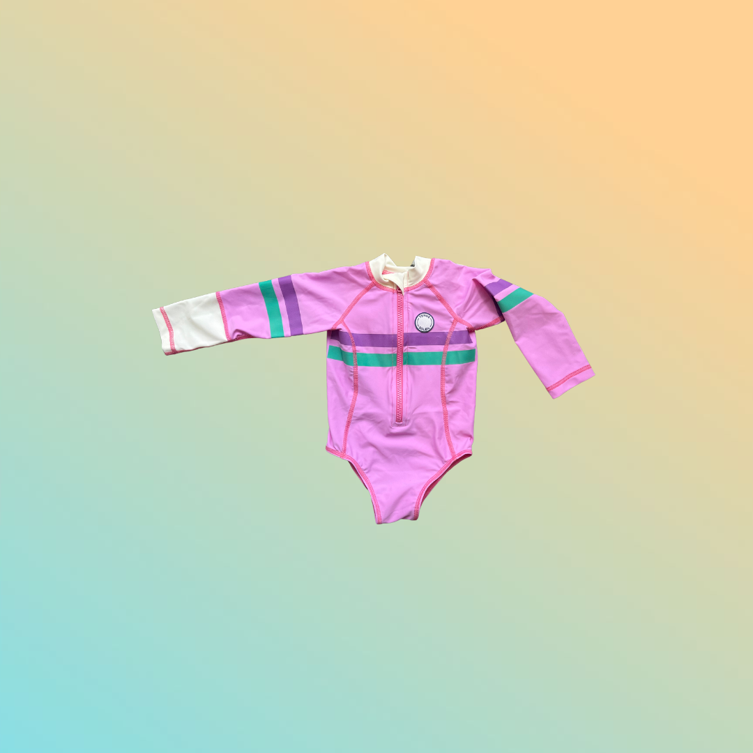 Preloved Malie Bubblegum - UV Swimsuit - 12-18M (80-86 cm)