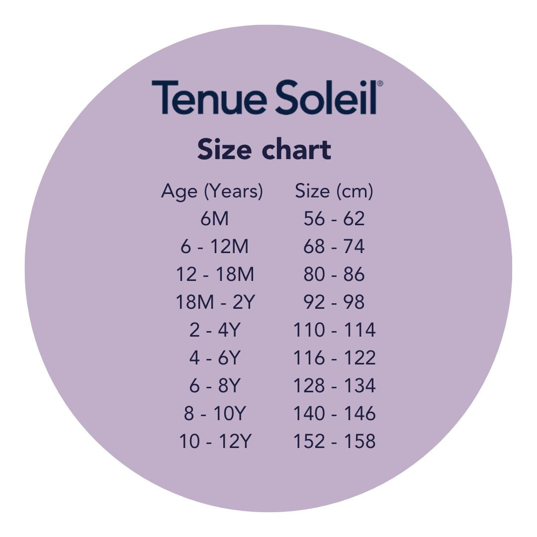 Limited edition: Tenue Soleil ® x Love stories Kinderen UV Badpak