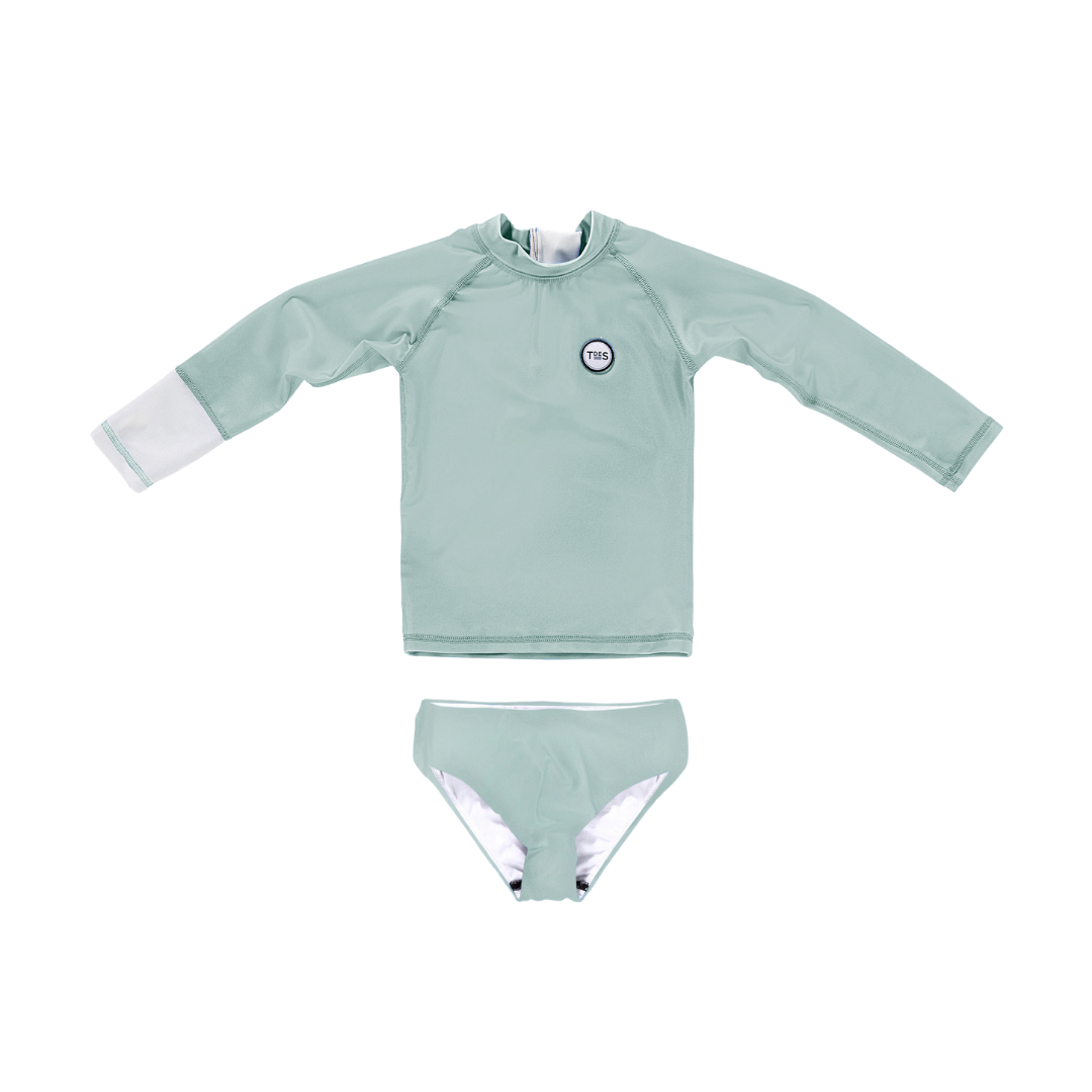 Teddy Matcha UV Zwemset
