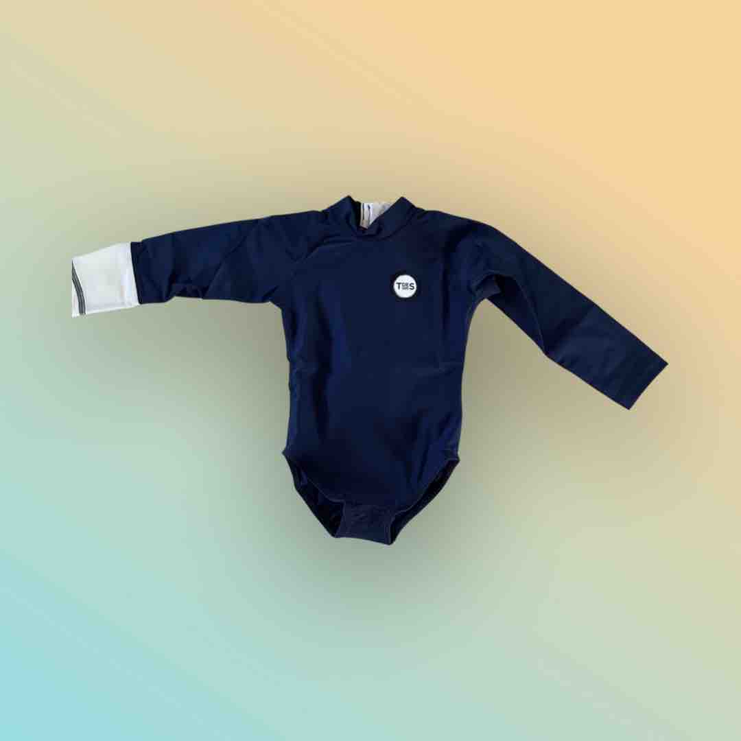 Preloved Malie Royal Ocean Blue - UV Swimsuit - 12- 18 Months (80-86cm)